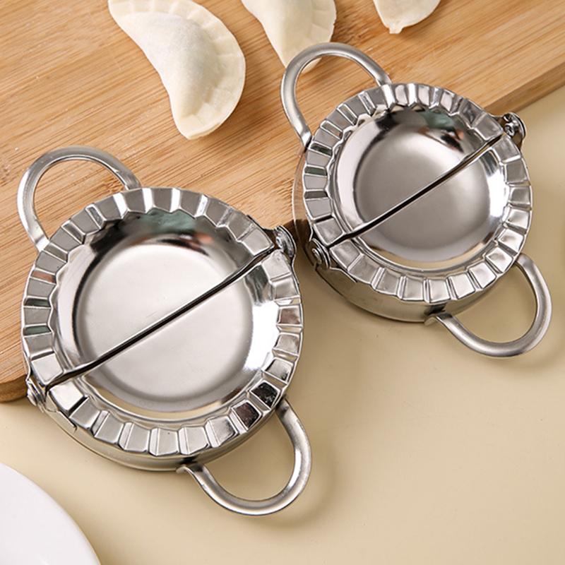Cetakan Pangsit Stainless Stee - Gyoza Dumpling Maker ulasan dan harga