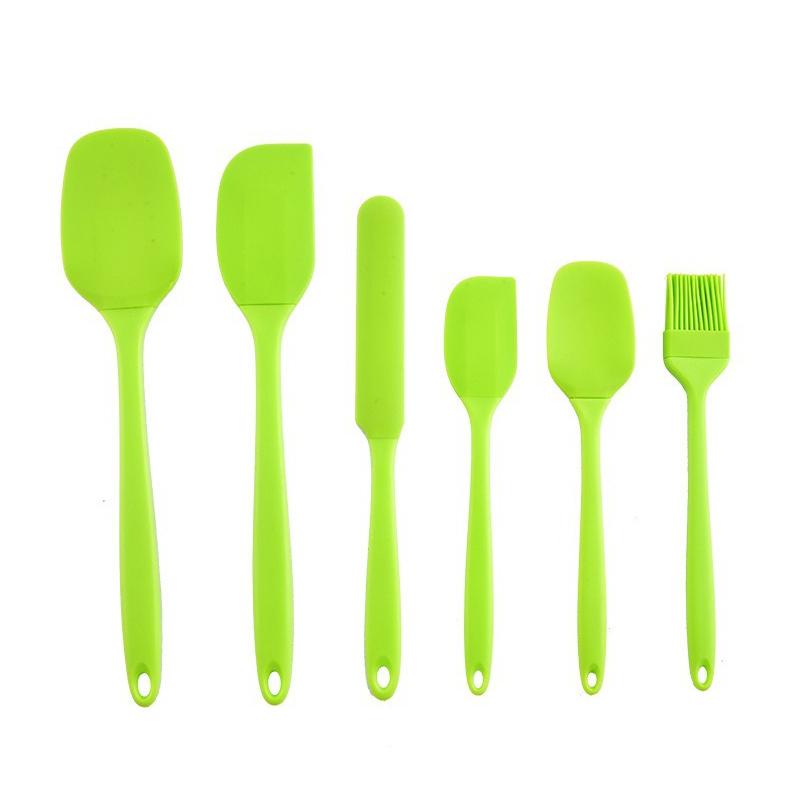 6 Buah Set Spatula Silikon Tah - Home Cooking Cookbook ulasan dan harga