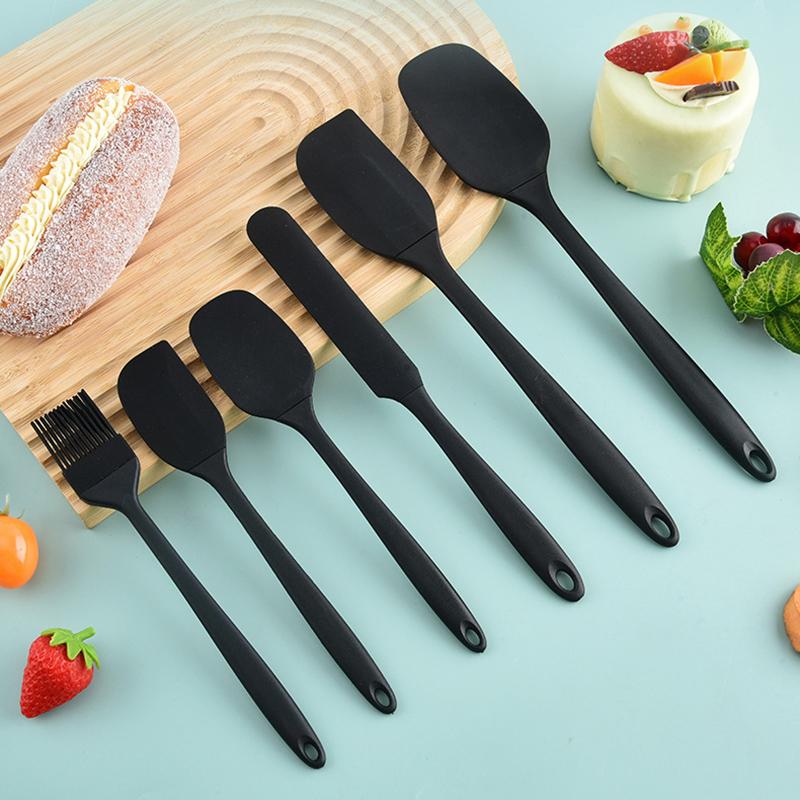6 Buah Set Spatula Silikon Tah - Home Cooking Cookbook ulasan dan harga